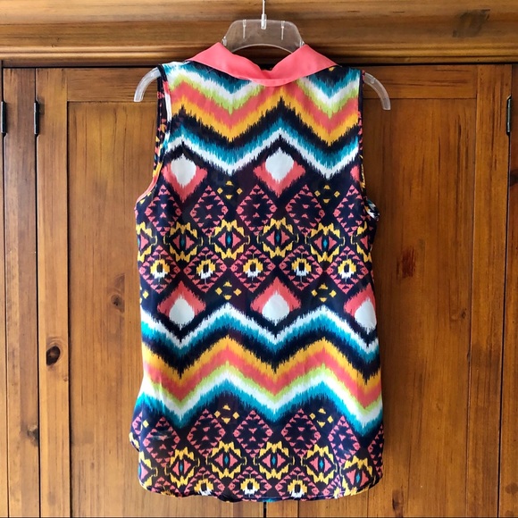 Colorful Patterned Top - Picture 2 of 5